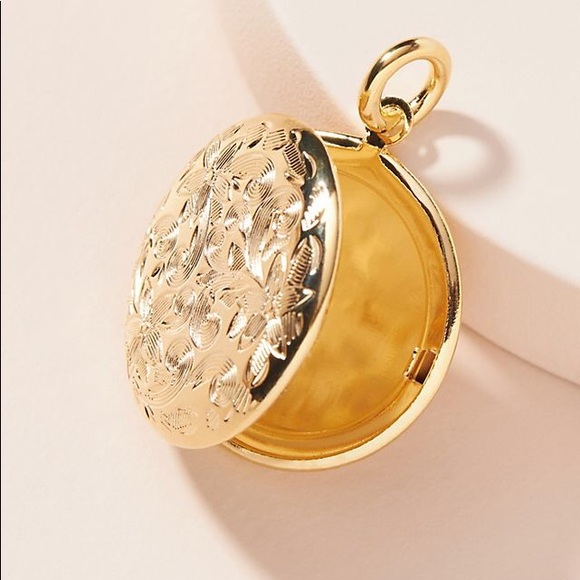 Anthropologie Jewelry - 🎉HP🎉 NWT Anthropologie Gold Locket Charm